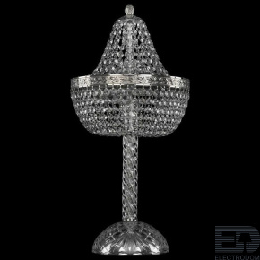 Настольная лампа декоративная Bohemia Ivele Crystal 1905 19051L4/H/25IV Ni - цена и фото