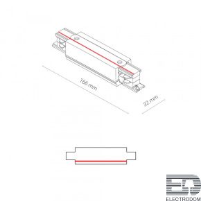 Коннектор прямой Nowodvorski Ctls Power 8707 - цена и фото