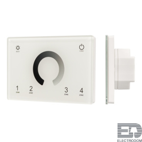 Панель Sens SMART-P79-DIM White (230V, 4 зоны, 2.4G) Arlight 028398 - цена и фото