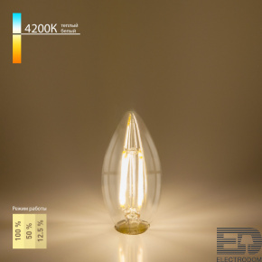 Светодиодная лампа Dimmable 5W 4200K E14 (C35 прозрачный) Elektrostandard BLE1401 - цена и фото