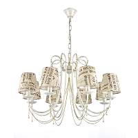 Подвесная люстра Arti Lampadari Tarsia E 1.1.8 WG - цена и фото