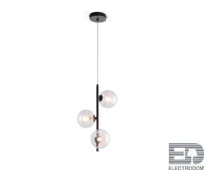 Kink Light 09408-3A,19 Люстра Иона черный d20 G9 3*5W (4000K) (Led лампы в комплекте 4000К) - цена и фото