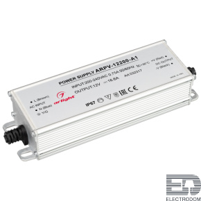 Блок питания ARPV-12200-A1 (12V, 16.6A, 200W) Arlight - цена и фото
