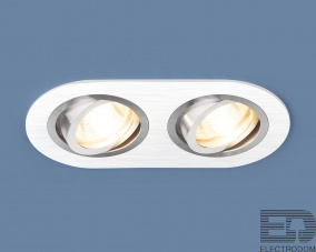 Встраиваемый светильник Elektrostandart 1061/2 MR16 WH белый - цена и фото