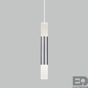 Подвесной светодиодный светильник 50210/1 LED хром - цена и фото