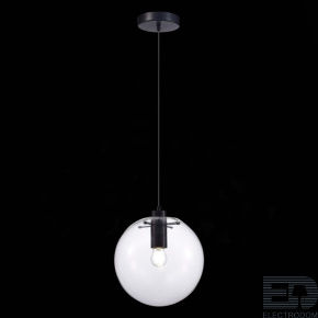 ST LUCE SL1056.413.01 Подвес ST-Luce Черный/Прозрачный E27 1*60W - цена и фото