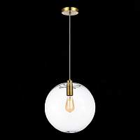 ST LUCE SL1056.233.01 Подвес ST-Luce Золотой/Прозрачный E27 1*60W - цена и фото