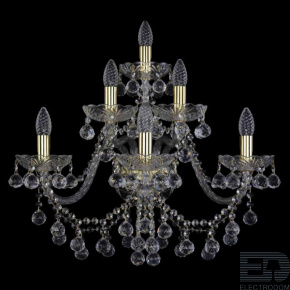 Бра Bohemia Ivele 1409B/3+2+1/240/XL G - цена и фото