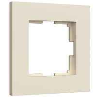 Werkel Рамка на 1 пост (айвори матовый, Slab) / W0012962 Werkel Рамка на 1 пост (айвори матовый, Slab) / W0012962