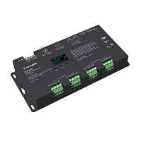 Декодер SMART-DMX-SUF (12-24V, 12x5A, XLR3, RJ45) Arlight - цена и фото Декодер SMART-DMX-SUF (12-24V, 12x5A, XLR3, RJ45) Arlight - цена и фото