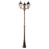 Садово-парковый светильник Arte Lamp Madrid A1542PA-3BN - цена и фото Садово-парковый светильник Arte Lamp Madrid A1542PA-3BN - цена и фото