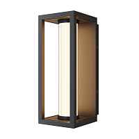 Уличный настенный светодиодный светильник Maytoni Outdoor Expo O480WL-L12B3K - цена и фото