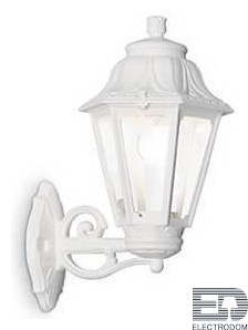 Уличный настенный светильник Ideal Lux Anna AP1 Big Bianco 120423 - цена и фото