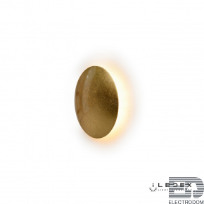 Настенный светильник iLedex Lunar ZD8102-6W 3000K gold foil - цена и фото