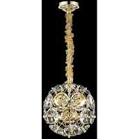 Хрустальная люстра Wertmark WE110.06.303 Brillant E14 40 Вт белое золото, прозрачный - цена и фото