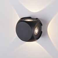 Архитектурный светильник Elektrostandard 1504 TECHNO LED CUBE черный - цена и фото