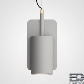Подвесной бетонный светильник SKOVL B Серый - цена и фото