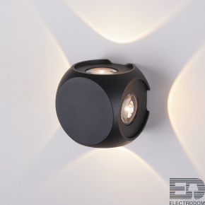 Архитектурный светильник Elektrostandard 1504 TECHNO LED CUBE черный - цена и фото