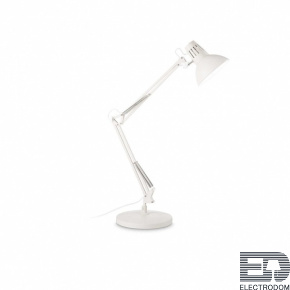 Настольная лампа Ideal Lux WALLY TL1 TOTAL WHITE 193991 - цена и фото