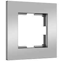 Werkel Рамка на 1 пост (серебро матовый, Slab) / W0012965 Werkel Рамка на 1 пост (серебро матовый, Slab) / W0012965