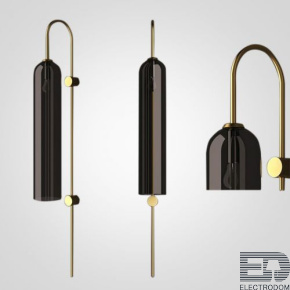 Бра ARTICOL float Wall Sconce Black ImperiumLoft - цена и фото