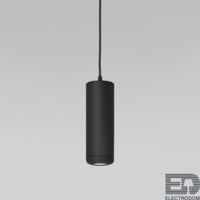 Подвесной светодиодный светильник Onde 10W 4000K чёрный Elektrostandard 50250 LED - цена и фото