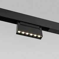 Трековый светодиодный светильник Slim Magnetic HL01 6W 4200K черный 85009/01 - цена и фото