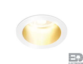 Встраиваемый точечный светильник TN211 WH/GD белый/золото GU5.3 D68*57 - цена и фото