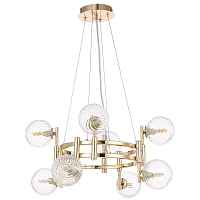 Подвесная люстра Crystal Lux Luxury SP8 Gold - цена и фото Подвесная люстра Crystal Lux Luxury SP8 Gold - цена и фото