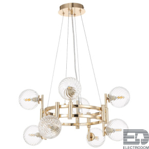 Подвесная люстра Crystal Lux Luxury SP8 Gold - цена и фото