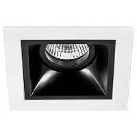 Комплект из встраиваемого светильника и рамки Lightstar Domino D51607 - цена и фото