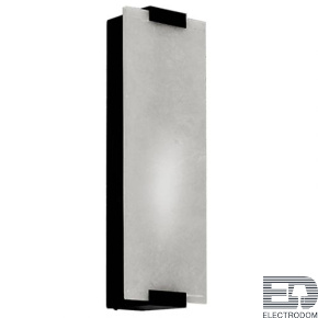 Бра Marble Rectangle Wall Lamp Black ImperiumLoft - цена и фото