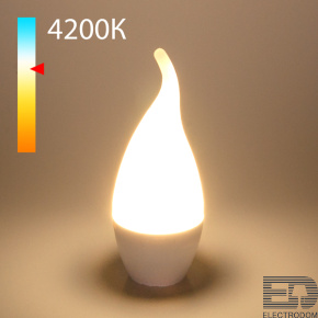 Светодиодная лампа Свеча на ветру СDW LED D 8W 4200K E14 BLE1432 - цена и фото