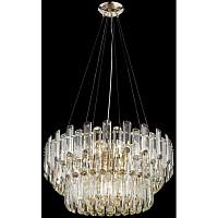 Хрустальная люстра Wertmark WE107.12.303 Lazzara E14 40 Вт золото, прозрачный - цена и фото