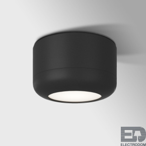 Светильник накладной светодиодный Onde 15W 4000K чёрный Elektrostandard 25046/LED - цена и фото