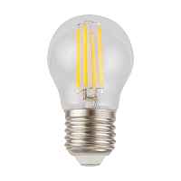Лампа светодиодная филаментная диммируемая Voltega E27 4W 3000K прозрачная 8467 - цена и фото