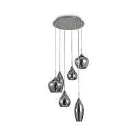 Люстра Ideal Lux SOFT SP6 FUME' 111841 - цена и фото Люстра Ideal Lux SOFT SP6 FUME' 111841 - цена и фото