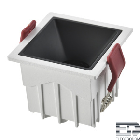 ST757.438.10S Встраиваемый светильник Белый LED 1*10W 60° IP20 L65xW65xH52 85-265V В комплекте - цена и фото