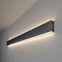 Настенный светодиодный светильник Elektrostandart 101-100-40-103 4200К черная шагрень - цена и фото