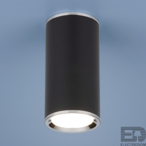 Накладной потолочный светильник Elektrostandart DLN101 GU10 BK черный - цена и фото