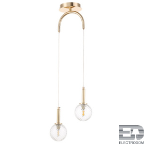Подвесной светильник Crystal Lux Luxury SP2 Gold - цена и фото