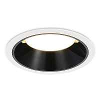 ST755.438.12 Встраиваемый светильник Черный LED 1*12W 3000K 1 080Lm Ra80 120° IP20 D105xH50 100-240V - цена и фото