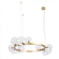 Подвесной светильник кольцом Arte Lamp A7790SP-15GO VINCENT под лампы 15xG9 40W - цена и фото