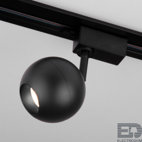 Светильник потолочный светодиодный Ball Черный 12W 4200K (LTB77) однофазный Elektrostandard LTB77 - цена и фото