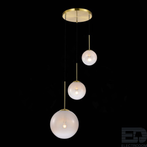 ST LUCE SL1190.203.03 Светильник подвесной ST-Luce Золотистый/Прозрачно-белый E27 3*60W - цена и фото