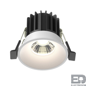 Встраиваемый светодиодный светильник Maytoni Round DL058-7W4K-W - цена и фото