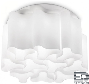 Потолочная люстра Ideal Lux Compo PL10 Bianco 125510 - цена и фото