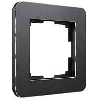 Werkel Рамка на 1 пост (черный, Platinum) / W0012608 Werkel Рамка на 1 пост (черный, Platinum) / W0012608
