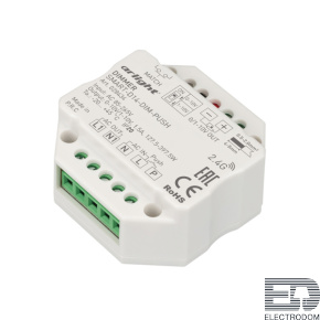 Диммер SMART-D14-DIM-PUSH (230V, 1.5А, 0-10V, 2.4G) Arlight 028434 - цена и фото