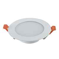 ST212.518.10 Встраиваемый светильник Белый LED 1*10W 3000K/4000K/6000K 850Lm Ra>90 120 ° IP44 D110xH30 85-265V - цена и фото